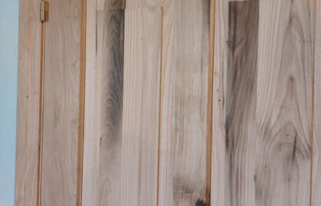 Porta maciza castaño vello