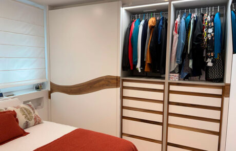 Armario detalles nogal