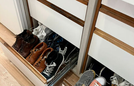 Armario detalles nogal